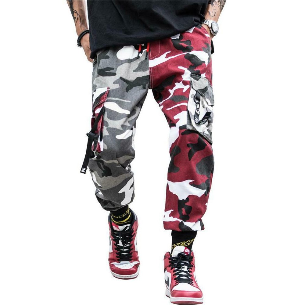 Camouflage Urban Army Combat Tactical Joggers Stre - Picture 13 of 14